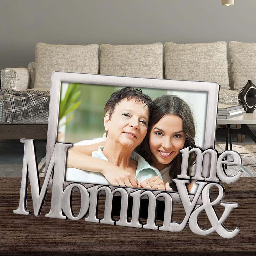 Mommy & Me Picture Frame,Mom Gifts,Mothers Day Gifts,Mom Gift from Daughter,Mom Birthday Gift