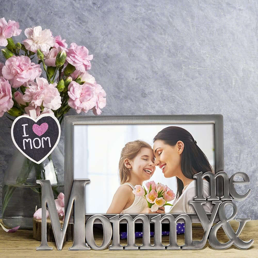 Mommy & Me Picture Frame,Mom Gifts,Mothers Day Gifts,Mom Gift from Daughter,Mom Birthday Gift