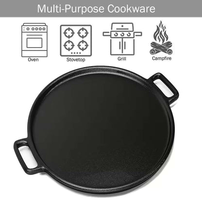 14 In. Cast Iron Pizza Pan