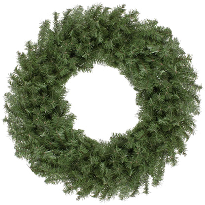 24" Unlit Canadian Pine Artificial Christmas Wreath